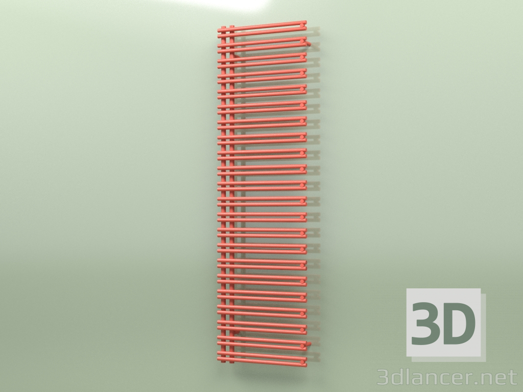 3D modeli Isıtmalı havlu askısı - Ratea (1750 x 500, RAL - 2002) - önizleme