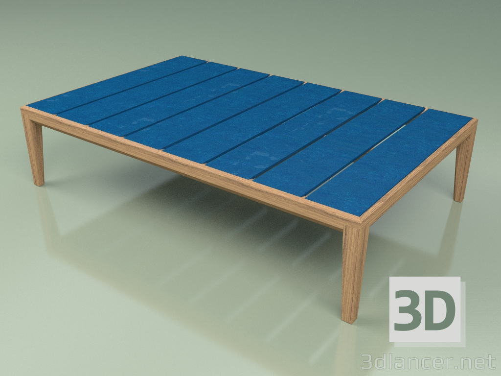 modello 3D Tavolino 009 (Gres Smaltato Zaffiro) - anteprima