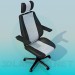 modèle 3D Confortable chaise de bureau - preview