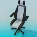 3 डी मॉडल कार्यालय के लिए आरामदायक कुर्सी - पूर्वावलोकन
