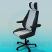 3d модель Зручне крісло офісне крісло – превью