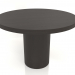 3d model Dining table DT 011 (D=1100x750, wood brown dark) - preview