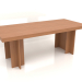 3d model Dining table DT 14 (2200x1000x796, wood red) - preview