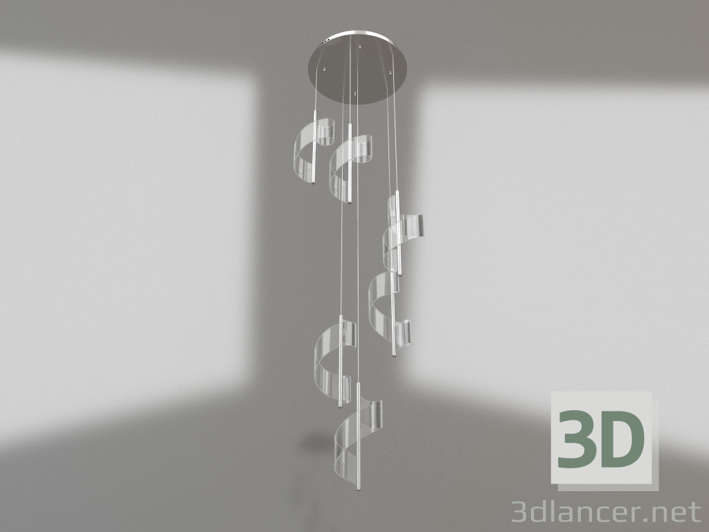 3D modeli Sarkıt Ilina krom (08042-6A,02) - önizleme