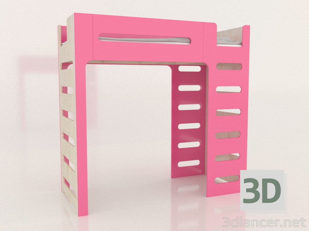 modèle 3D Lit mezzanine MOVE GR (FFMGR1) - preview