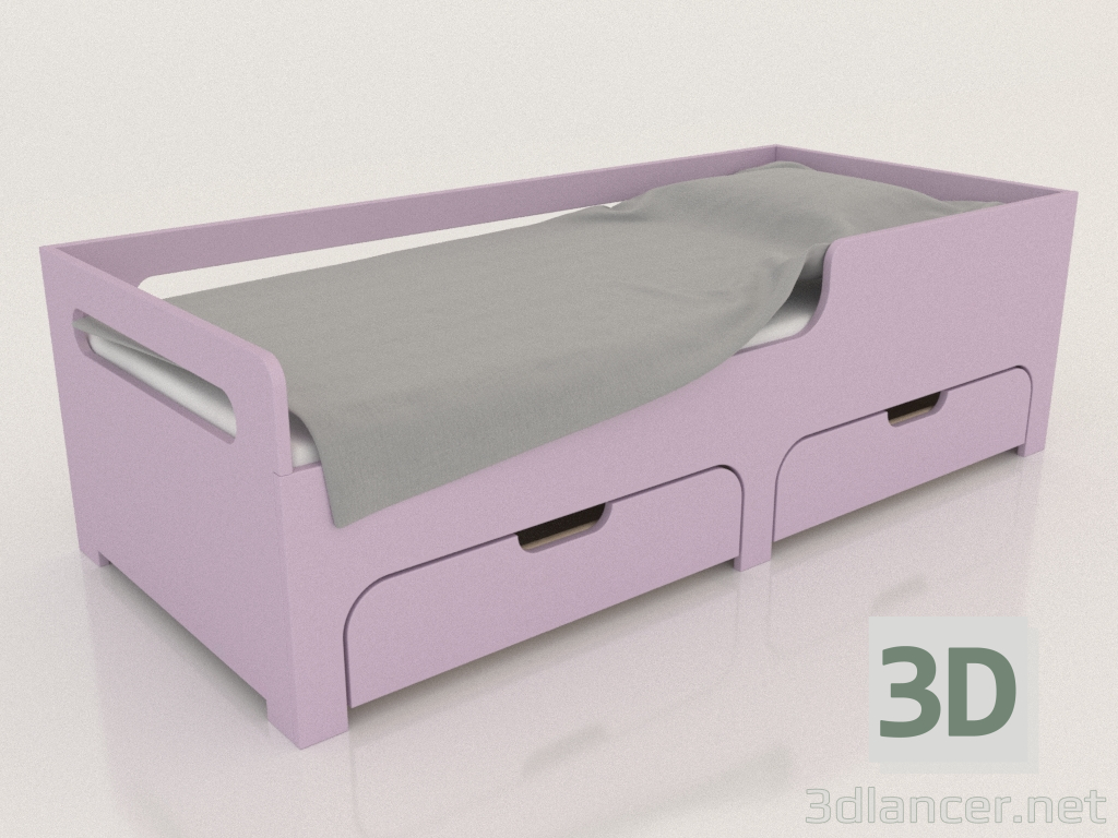 3d модель Ліжко MODE DR (BRDDR0) – превью