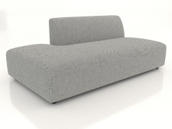 Sofa module 1 seater (XL) 120 extended to the left