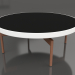 modèle 3D Table basse ronde Ø90x36 (Blanc, DEKTON Domoos) - preview