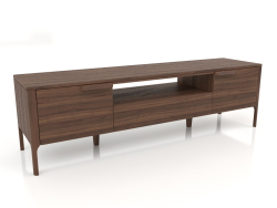 Тумба под TV, отделка шпон ореха (180x45x51.8 см)