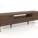 3d модель Тумба под TV, отделка шпон ореха (180x45x51.8 см) – превью