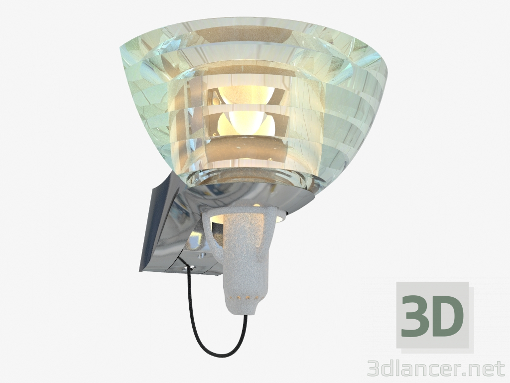 3D Modell Wandleuchte 378 Galileo Parete - Vorschau