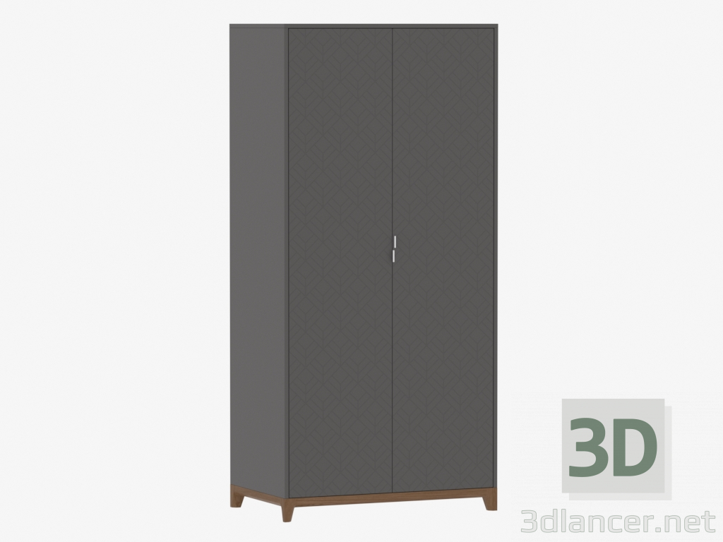 3D Modell Kleiderschrank CASE № 3 - 1000 (IDC0191011012) - Vorschau
