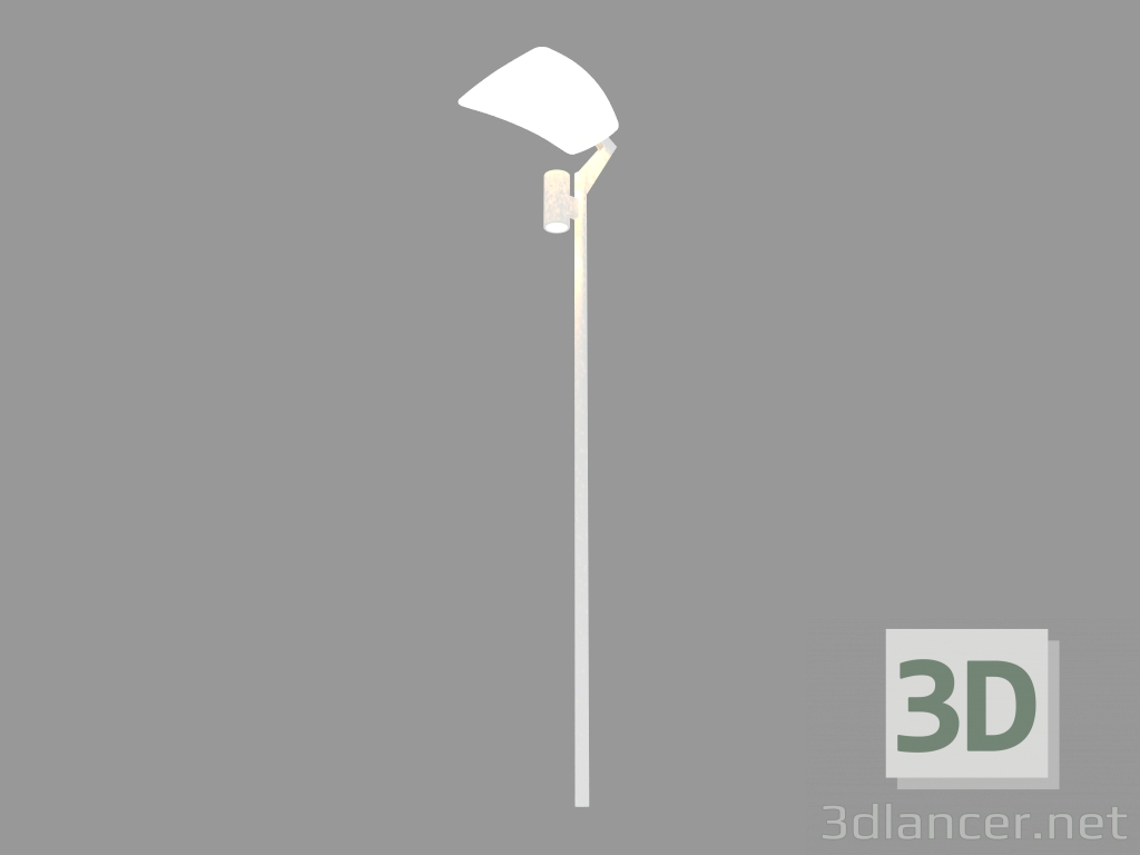 modello 3D Lampione stradale SLOT VELA (S3978 + S2836_150W + 70W_HIT) - anteprima