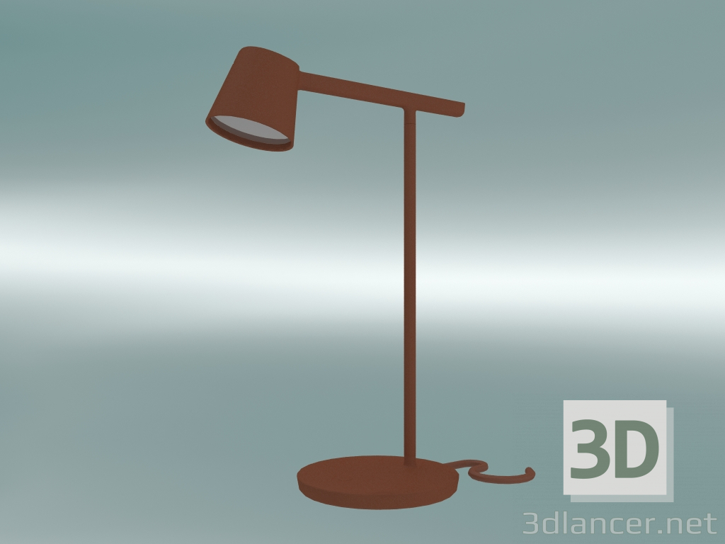 3d model Lámpara de mesa Tip (Copper Brown) - vista previa