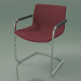 3d model Chair 2091 (on the console, with armrests, with fabric front trim, polypropylene PO00401) - preview