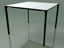 Table carrée 0804 (H 74 - 100x100 cm, stratifié Fenix F01, V39)