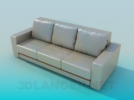 3d model Sofá - vista previa