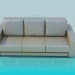 3D Modell Sofa - Vorschau