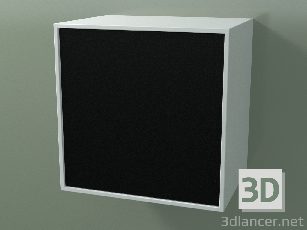3d model Caja (8AUACA03, Glacier White C01, HPL P06, L 48, P 36, H 48 cm) - vista previa