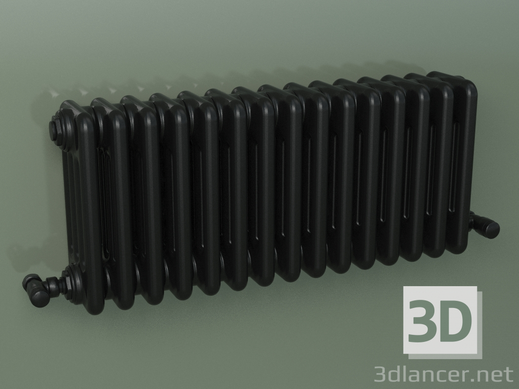modèle 3D Radiateur tubulaire PILON (S4H 4 H302 15EL, noir) - preview