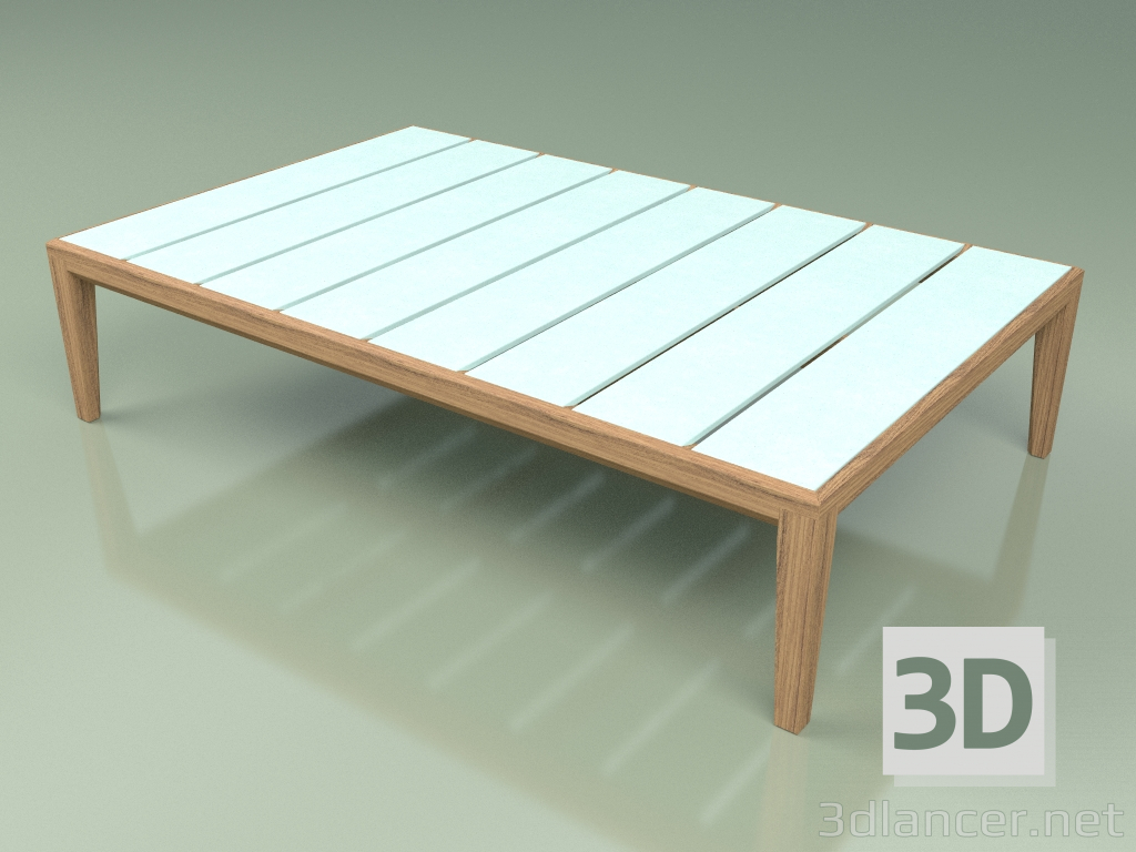 3d model Coffee table 009 (Glazed Gres Water) - preview