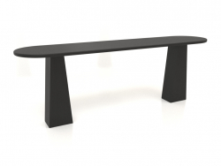 Table RT 10 (2200x500x750, bois noir)