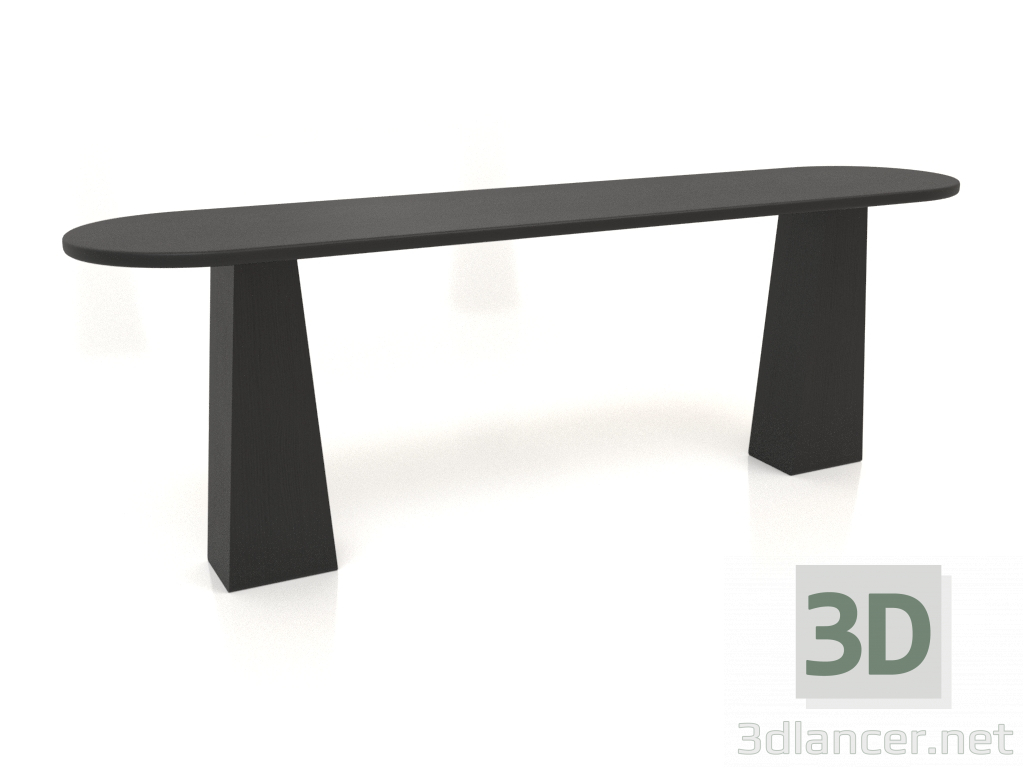 3D modeli Tablo RT 10 (2200x500x750, ahşap siyah) - önizleme