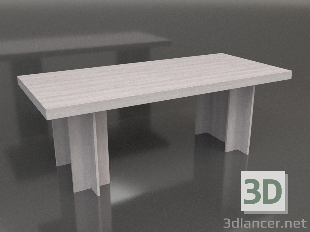 3D Modell Esstisch DT 14 (2200x1000x796, Holz hell) - Vorschau