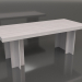 modello 3D Tavolo da pranzo DT 14 (2200x1000x796, legno chiaro) - anteprima