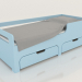 Modelo 3d Modo de cama DR (BBDDR0) - preview