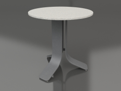 कॉफ़ी टेबल Ø50 (एन्थ्रेसाइट, डेकटन सिरोको)