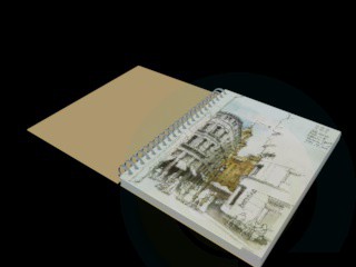 3d модель Тетрадь – превью 3d модель Тетрадь – превью
