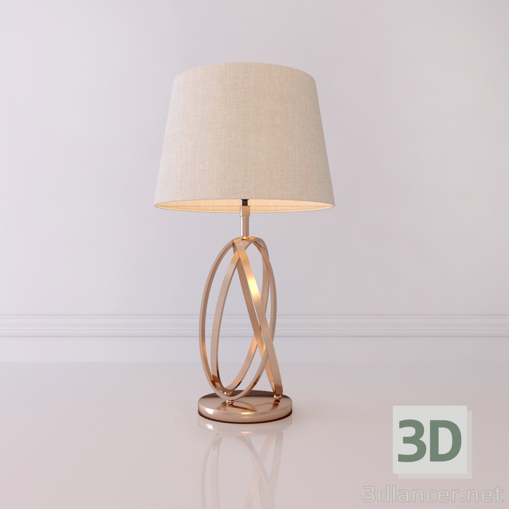 modèle 3D Lampe de table - preview