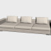 3d model Infiniti sofa (348х124) - preview