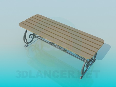 modelo 3D Banco de - escuchar modelo 3D Banco de - escuchar