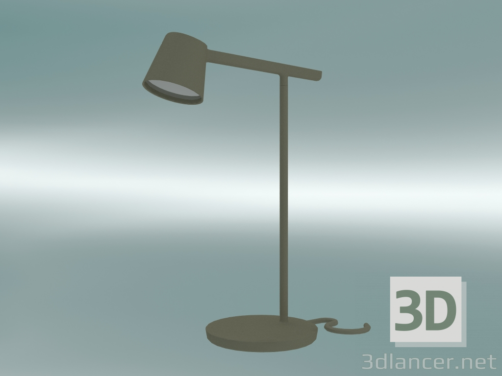 3d модель Лампа настольная Tip (Olive) – превью