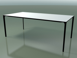 Rectangular table 0805 (H 74 - 100x200 cm, laminate Fenix F01, V39)