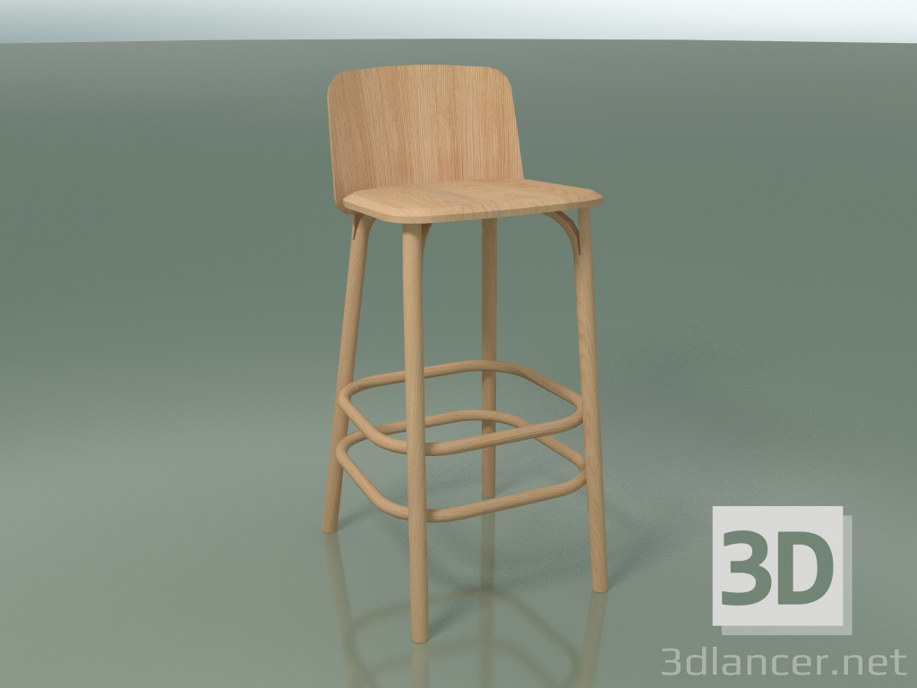 Modelo 3d Cadeira alta de bar Split (311-372) - preview