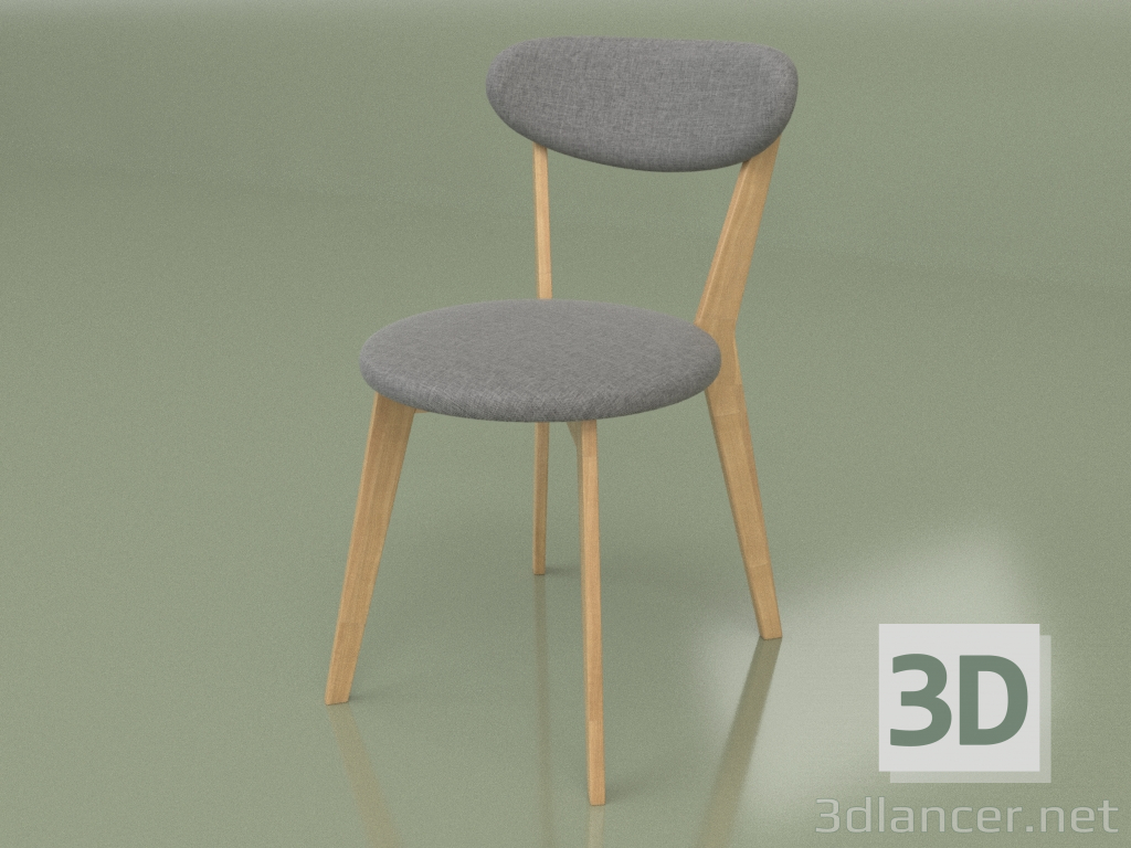 3d model Chair Kolumbus (White oak) - preview