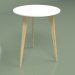 3d model Dining table Knox diameter 60 (white) - preview