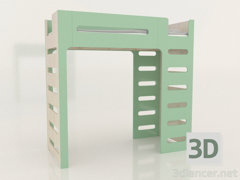 modèle 3D Lit mezzanine MOVE GR (FMMGR1) - preview