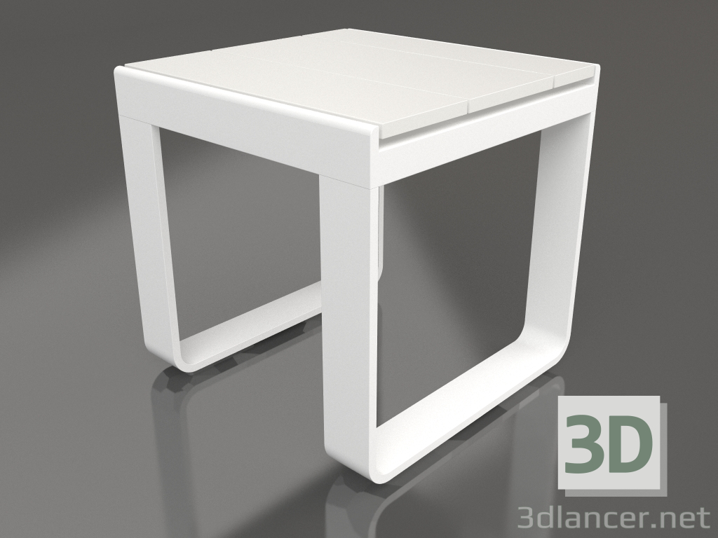3d модель Кофейный столик 42 (DEKTON Zenith, White) – превью