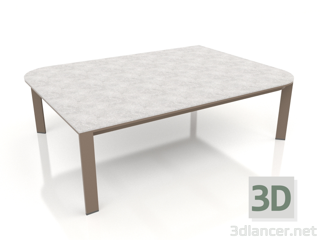 3d model Coffee table 120 (Bronze) - preview