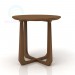 3d model danish side table - preview