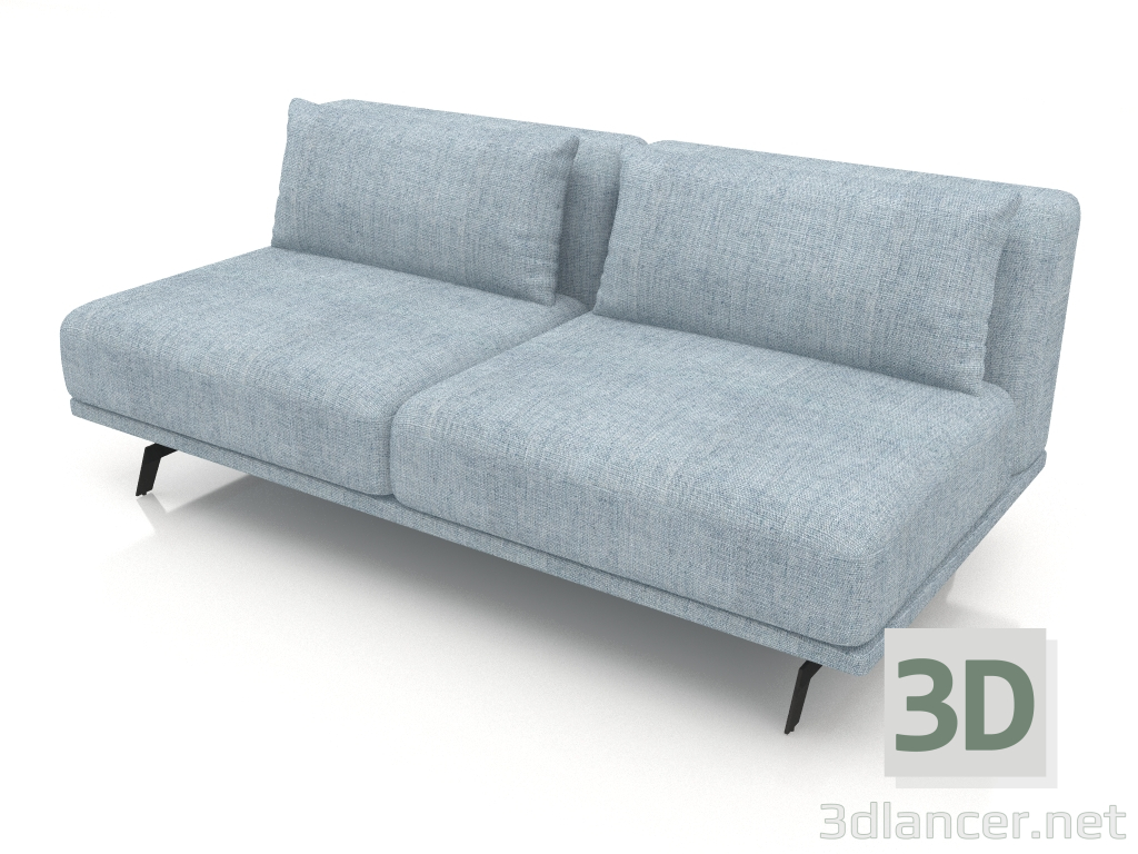 3d model Galaxy 11 sofa module - preview