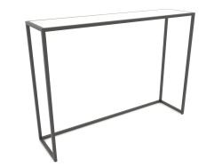 Rectangular console (GLASS, 120x30x86)