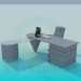 3d model Executive desks - preview