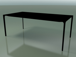 Table rectangulaire 0805 (H 74 - 100x200 cm, stratifié Fenix F02, V39)