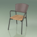 3D Modell Sessel 021 (Metal Smoke, Braun) - Vorschau