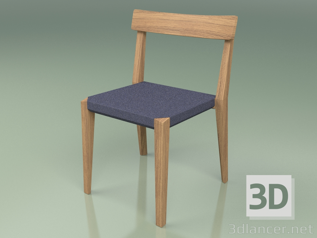 Modelo 3d Cadeira 171 (Batyline Azul) - preview